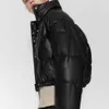 Women Padded PU Coat Punk Streetwear Parka Jacket Warm Croped Long Sleeve Girls Outwear Zoravicky Motorcycle Black Short Jacket 210908