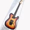Rendimiento de alto costo: 6 cuerdas Tabaco Sunburst Guitarra eléctrica con Floyd Rose, Rosewood Freboard