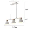 Lampes suspendues Moderne Simple En Bois Massif Salle À Manger Lustre Étude Éclairage Chambre Plafonnier Villa Intérieur E27 Ampoule