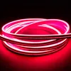 LED Neon Rope Sign 12V 2835SMD 120LED Flexibel Silikon Strip Tube Lights IP65 Vattentät Retail Blister 5M Strips Kit för dekoration