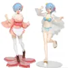 RE nul leven in een andere wereld van nul anime figuur speelgoed geheugen sneeuw rem ram badpak sakura afbeelding PVC action figure speelgoed x0526