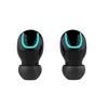 HBQ Q32 BT Czarny TWS Słuchawki Słuchawki z pudełka ładowania Zestaw słuchawkowy Muzyka Kolorowe IPX5 Wodoodporne Mini Bezprzewodowe Earbuds Cordless Earpiece