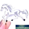 Fashion White Horse Brooch Pin Collar Decoraion Badge Corsage Gioielli Donne regalo Gioielli di moda