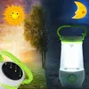 8W Rechargeable Przenośne Light Light Bezstopniowe Ściemniane LED Solar LED Camping AC110-240V