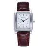 Wristwatches 2021 Fashon WoMaGe Top Brand Women's Clock Square Luxury Rectangle Ladies Watch Women Pu Leather Strap Female Quartz Reloj Muje