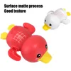 Summer Bathroom Bath Shower Cute Little Yellow Duck Toys Baby Clockwork Swimming Children Play Water