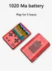 Ny M6 Handheld Game Console Single Dubbel Barn 500 Spel Retro Classic Nostalgic Mini Handheld Gift