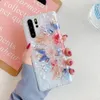 Vintage Flower Phone Cases For Samsung Galaxy S21 Ultra S20 S10e S10 S9 S8 Plus Note 10 9 8 Soft IMD Dream Shell Phone Back Cover4163956