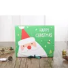 Święta Bożego Narodzenia duże pudełko prezentowe Święty Mikołaj Claus Design Kraft Papercard Present Party Favor Activity Red Green Prezenty Pakiety DH2014