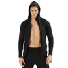 Vestes surv￪tements de marque pour hommes Automne Hiver Sports de plein air Fitness pour hommes Course à pied Exercice Doux Stretch Pull Coupe-vent Veste