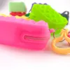 Sensory Push Pop Bubble Popper Bag Mini Rubber Silicone Purses Key Ring with Bell Lanyard Finger Bubbles Puzzle Cases Wallet Coin Bag6753494