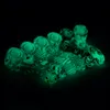 Smoking Pipes Glow in the dark Held Mini Hand Pipes 7 word shape Colorful Ultimate Tool Tobacco Bubbler Best quality