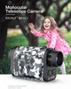 BlitzWolfﾮ BW-KC3 Caméra de télescope monoculaire Zoom 60X 1500m Vision Entrée audio à distance pour l'enregistrement vidéo et la prise de vue photo à distance Cadeaux pour enfants