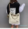 Harajuku парусная ткань сумка поперечное тело сумочки корейский студент ретро большой емкости одно плечо b ag