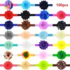 Dog Apparel Wholesale 50/100 Pc Bow Tie Bulk Pet Grooming Supplies For Small Neckties Wedding Party Puppy Bowties Collar