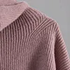 Gigogou Winter Wol Solid Women Gebreide Fabriek Turtleneck Sweater Oversized Keel Zachte Vrouwelijke Jumper Cashmere Pullovers Tops 211218