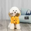 دافئ الكلب الملابس الشتاء كلب معطف سترة ملابس الحيوانات الأليفة للكلاب الصغيرة معطف دافئ الحيوانات الأليفة