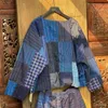 Jaquetas de linho de algodão de estilo chinês Johature para mulheres O-NEKC de manga longa cor vintage color 2021 feminino da primavera feminino