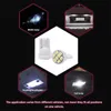 100 stks 12V witte autolampen T10 W5W 194 192 168 2825 Wedge 8SMD 1206 LED-vervangingslampen Auto Interieur Reading Map Dome Light