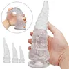 NXY Dildos Tentacle Sex Toys Realistic Dildo Tail Homosexual Big Suction Cup Anal Plug Flirting Masturbation Toy Adult 1120