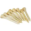 100Pcs/Set Wooden Golf Tees Natrual Color Bamboo Holder Durable Outdoor Training Supplies Accessories FTN006