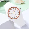 Relógios de pulso Sanda Top Senhoras Assista 50m Mulheres impermeáveis ​​Relógios Digital Quartz Silicone Strap Fashion Montre Femme