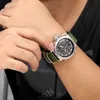 Mode Marke Männer Sport Uhren mit Nylonband Digital Analog Uhr Armee Militärische Wasserdichte Männliche LED Relogio Masculino Geschenk 210329