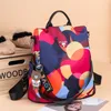 Women's Fashion Anti Theft Durable Fabric Oxford School Pretty Style Travel Backpack