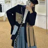[EWQ] Roupas de senhoras Office Tops Primavera Autumn Trend Ternos Alta Qualidade Casual Casacos de Manga Longa Design De Costura Blazer 210423