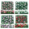 Fiori decorativi ghirlande da 60 cm per la parete del fiore fai -da -te forniture per la parete di seta peonie rosa decorazioni a fila arti