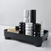 Kitchen Storage & Organization Desktop Tray Nordic Plastic Square Jewelry Trays Table Meal Snack Plate Sundries Stand Organizer