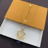 Designer Gold Necklace Classics That Never Go Out of Style Necklaces Fashion Letter Design for Man Woman 3 Styles Top Quality