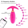 APPLICAZIONE Vibratori Applicazione anale Vibratore Bluetooth GUCKS Plug Prostate Massage Music Control Wireless Controllo per adulti Toys1084670