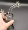 2021 Classics Hookah Bong Glass Dab Rig Water Bongs Smoke Pipes 8-10 Inch Height 14.4mm Female Joint with Quartz Banger