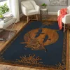 Carpets Viking Dragon Area Rug 3D All Over Printed Non-slip Mat Dining Room Living Soft Bedroom Carpet 02254S