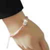 Charm armband kvinnor mode strass rosguld kristall armband enkel temperament legering kedja all-match gåva armband