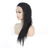 HD Box Braided Synthetic Lace Front Wig Simulation Human Braiding Hair Frontal Braids Wigs For Women 180903-1