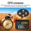 M16 Head Up Display Calibre GPS Gets Velocímetro Digital Velocímetro Velocidade Projetor de Velocidade Bússola Tensão Km / h mph para todos os carros Hot Sales