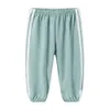 Mudkingdom Ragazzini Ragazze Bloomers Sottili Pantaloni Harem Anti-Zanzara Bambini Estate anti Zanzara Sport 210615