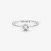 100% 925 sterling zilveren hemelse mousserende ster solitaire ring voor vrouwen trouwringen mode engagement sieraden accessoires