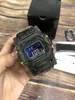 2021 Selling Sports Casual Men's Quartz Watch Camouflage LED Digital Waterproof Watch Cold Light World Time