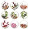 Christmas Decorations Festive Openable Transparent Plastic Ball Baubles 4cm To 14cm Tree Ornament Party Wedding Clear Balls