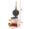 Voedselverwerking Whosale Electric Egg Bubble Waffle Maker Hongkong Egg Puff Machine