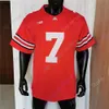 Koszulki piłkarskie Ohio State Buckeyes Football Jersey NCAA College C.J. Stroud Red Size S-3xl Wszystkie zszywane mężczyzn Młodzież domowy