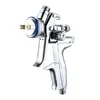 Professional HVLP Spray Guns 1.3mm Sprayer Paint Airbrush Pneumatics Mini Spray pneumatic Gun Painting Car Tool Furniture repair 210719