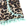 Girlymax Summer Baby Girls Children Clothes Mint Pompom Shorts Wild Child Leopard Outfits Ruffles Boutique Kids Clothing 2108049841341