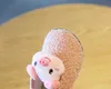 Pierwsi Walkers Baby Girls Cartoon Pig Soft Bottom Bawełniane buty 1-2 lata Futro Jesienna i zimowa Maluch