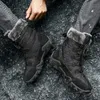 Boots Winter Men Shoes Fur Warm Snow Quality Leather Outdoor Non-slip Male Sneakers Brand Hiking