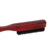 Electric Hair Brushes Lotus +Pig Handle Brush Hard Boar Bristle Combs For Men Women Hairdressing Styling Beard Comb