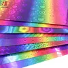 Autocollants de fenêtre Gradient holographique Adhésif Cricut Film Feuille Pour Silhouette Cutters Signes Scrapbooking Artisanat Décor De Noël DIY